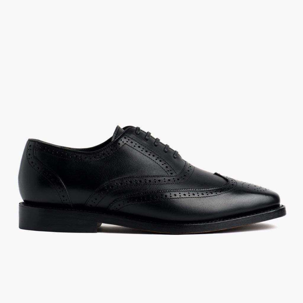 Thursday Aviator Leather Men's Dress Shoes Black | AU35RVD