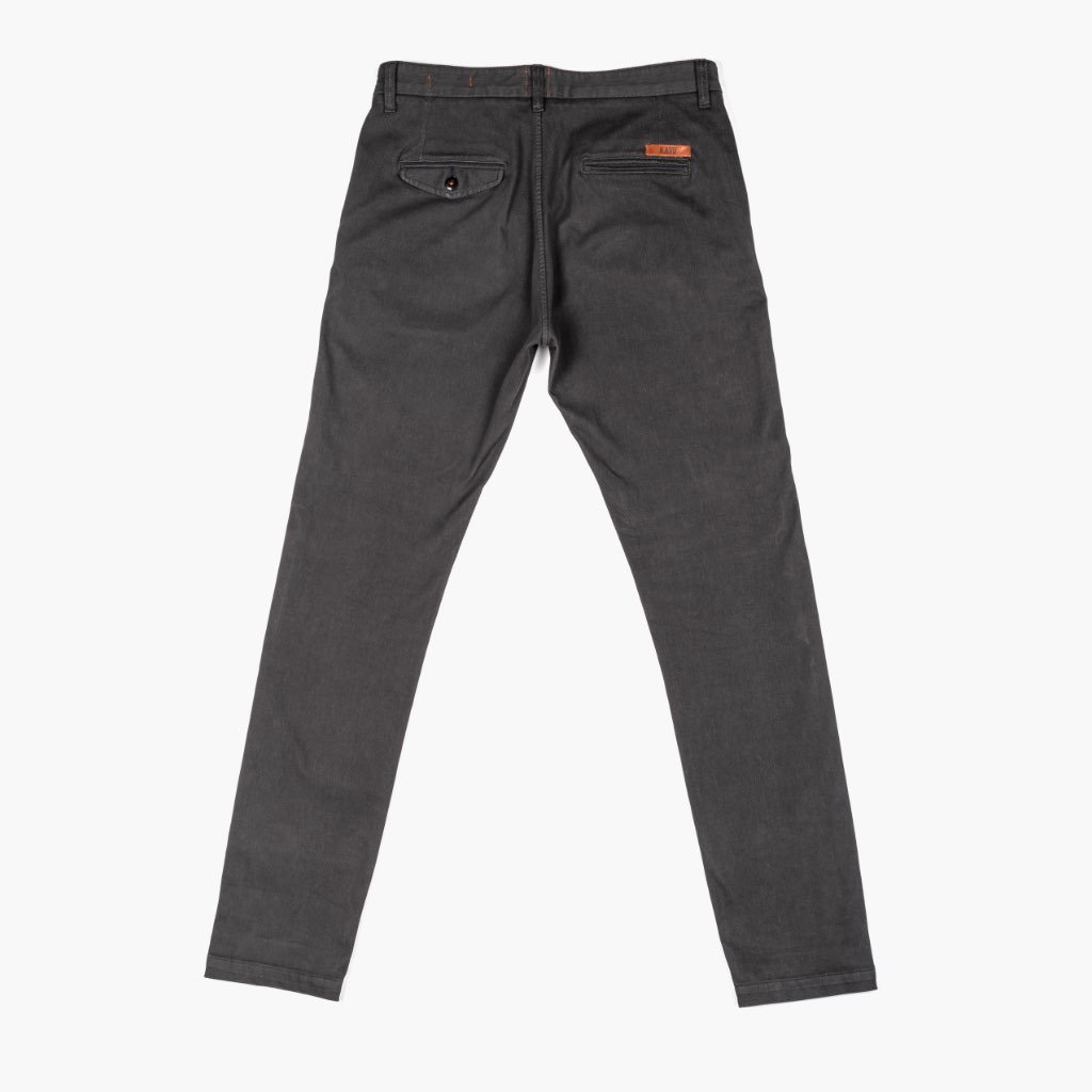 Thursday Axe Slim Fit Chinos Cotton Men's Pants Black | AU321RVD