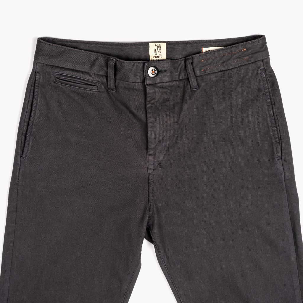 Thursday Axe Slim Fit Chinos Cotton Men's Pants Black | AU321RVD