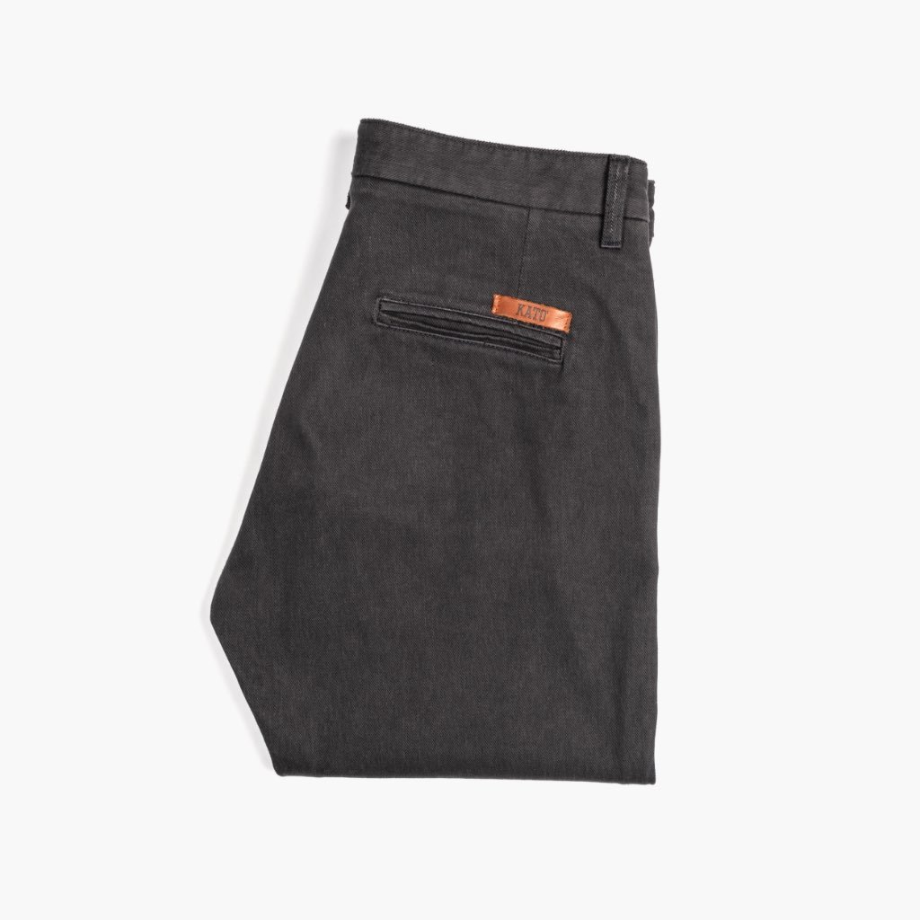 Thursday Axe Slim Fit Chinos Cotton Men's Pants Black | AU321RVD