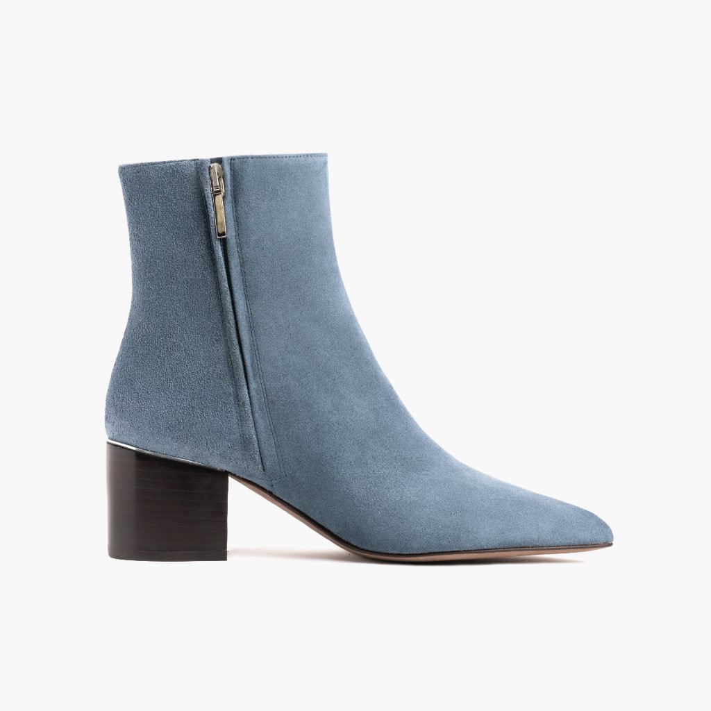 Thursday Boots Luna Suede Women's High Heels Blue | AU193WNB