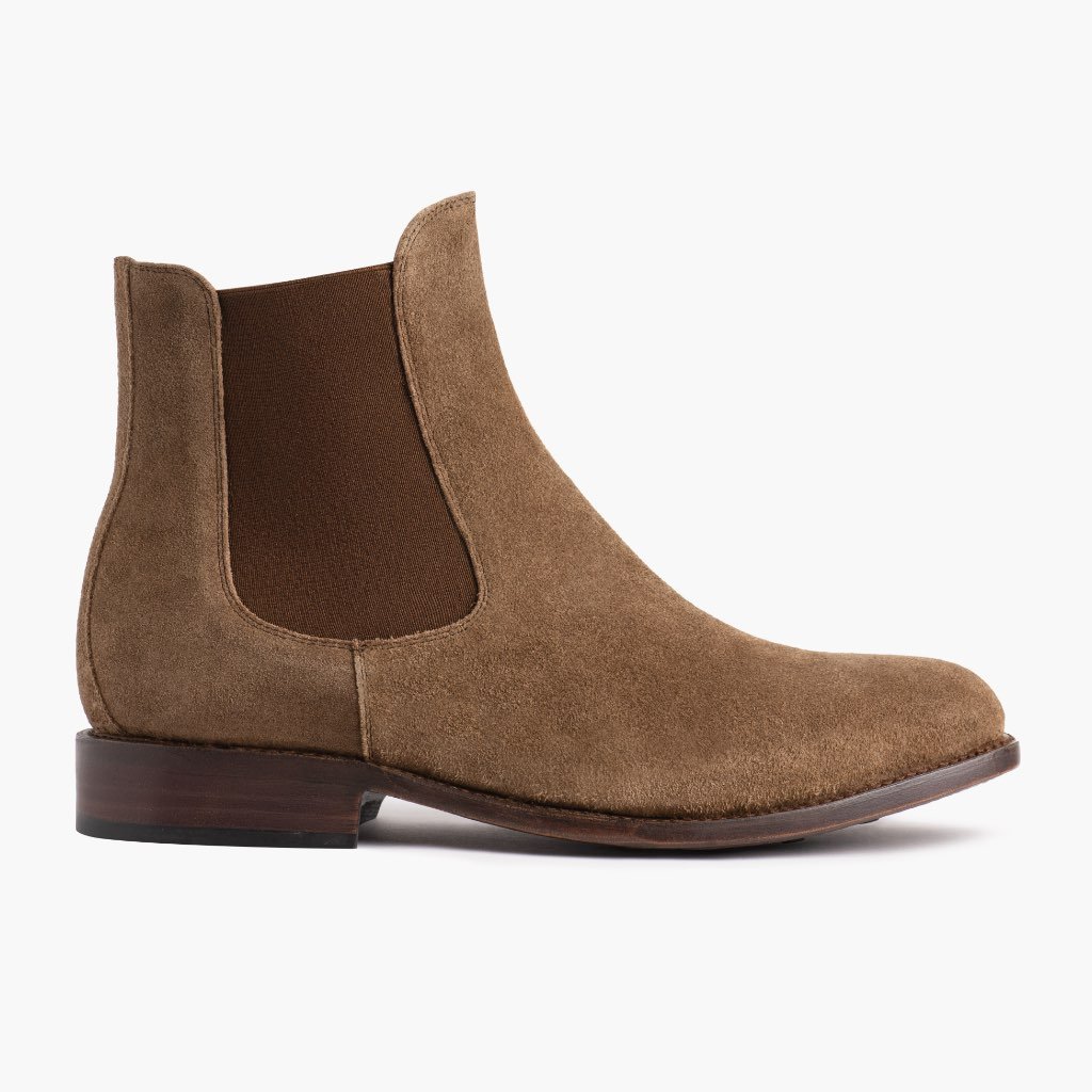 Thursday Cavalier Suede Men's Chelsea Boots Brown | AU95CTV