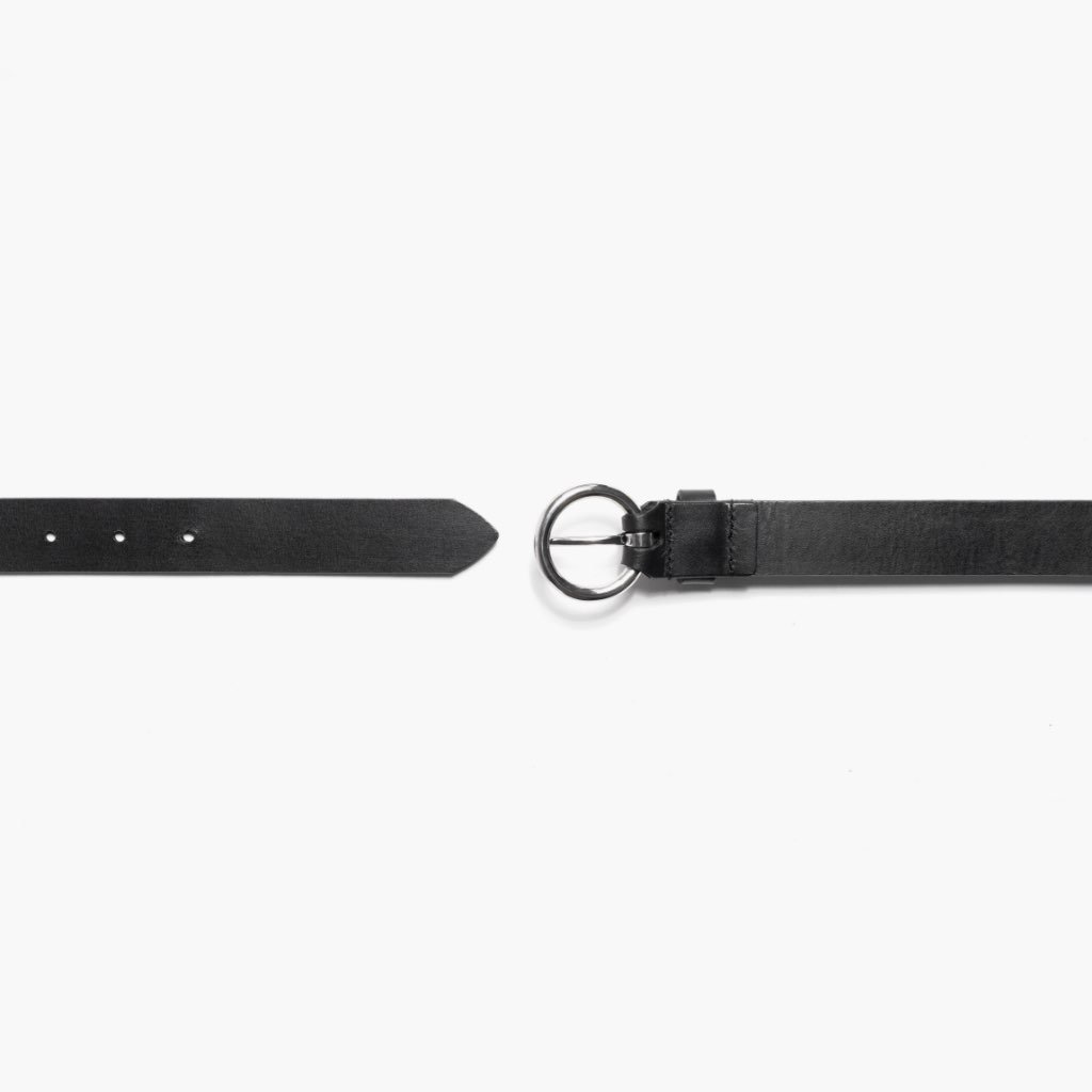 Thursday Circle Leather Women's Belts Black | AU130DFM