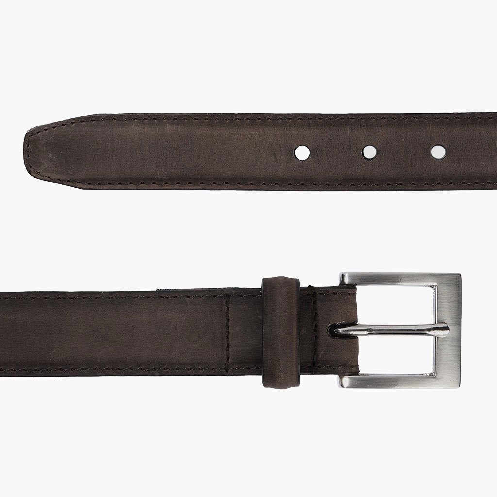 Thursday Classic Leather Resilient Men's Belts Coffee | AU306LIS