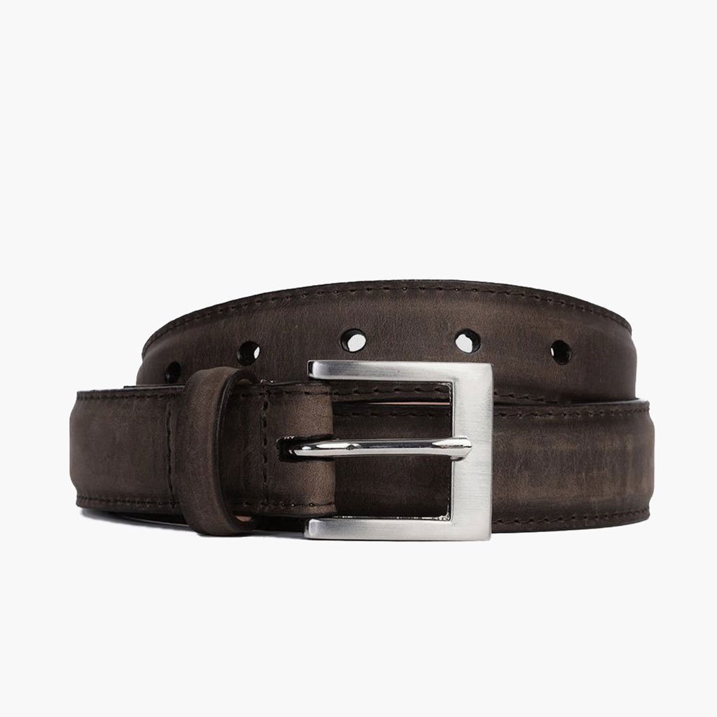 Thursday Classic Leather Resilient Men\'s Belts Coffee | AU306LIS