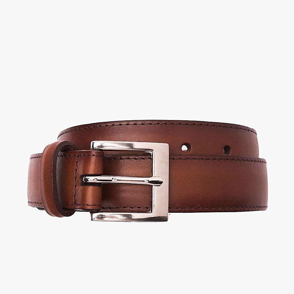 Thursday Classic Leather Resilient Men\'s Belts Brown | AU307KOR