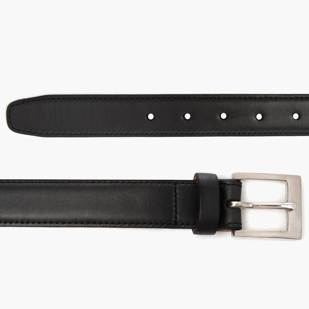 Thursday Classic Leather Rugged Men's Belts Black | AU303CTV