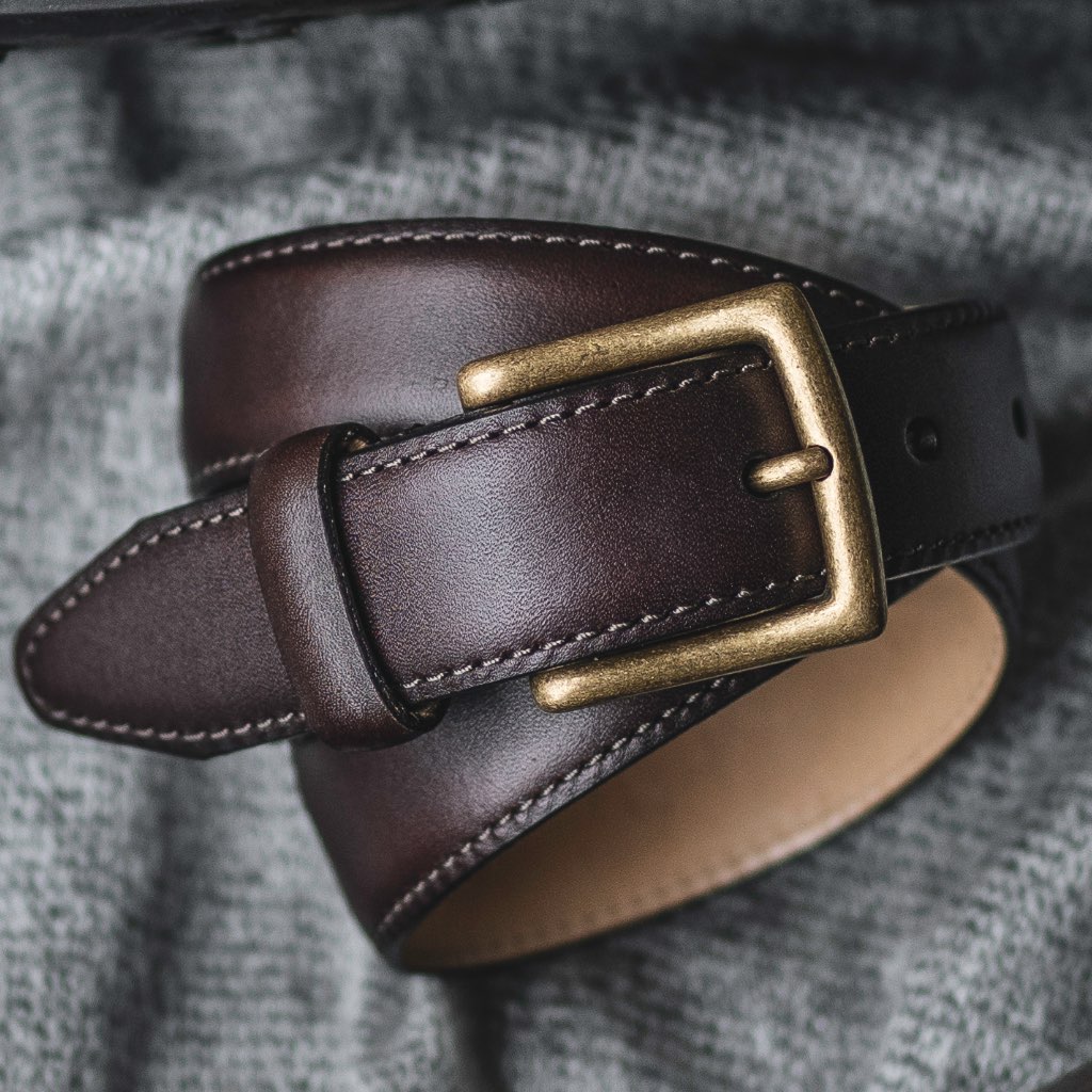 Thursday Classic Leather Women's Belts Brown | AU129FDN