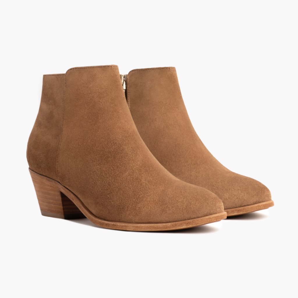 Thursday Downtown Suede Women's Booties Brown | AU164TCE