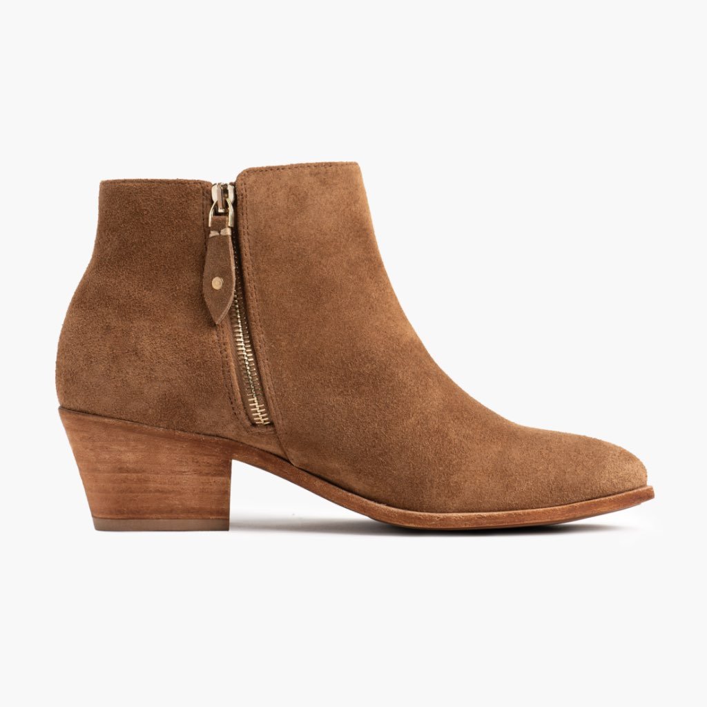 Thursday Downtown Suede Women's Booties Brown | AU164TCE