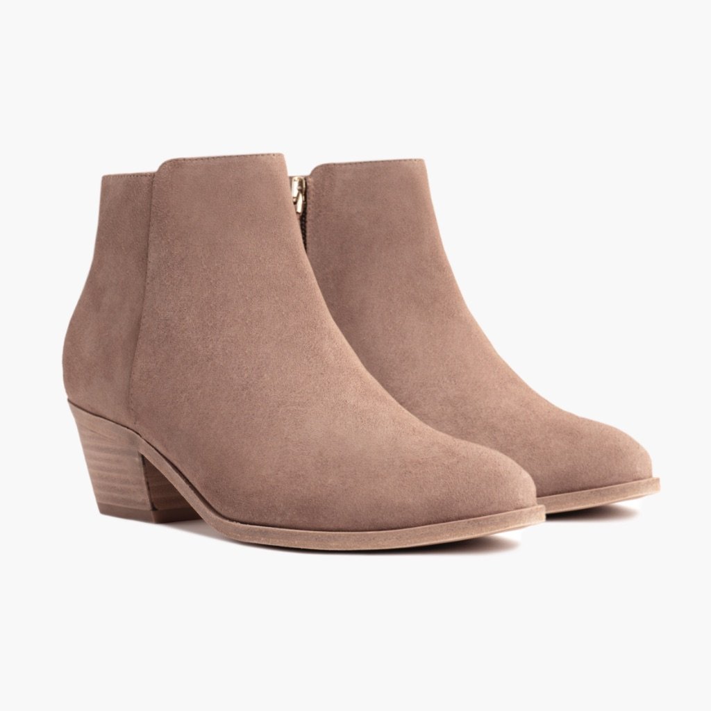 Thursday Downtown Suede Women's Boots Rose / Brown | AU151KOR