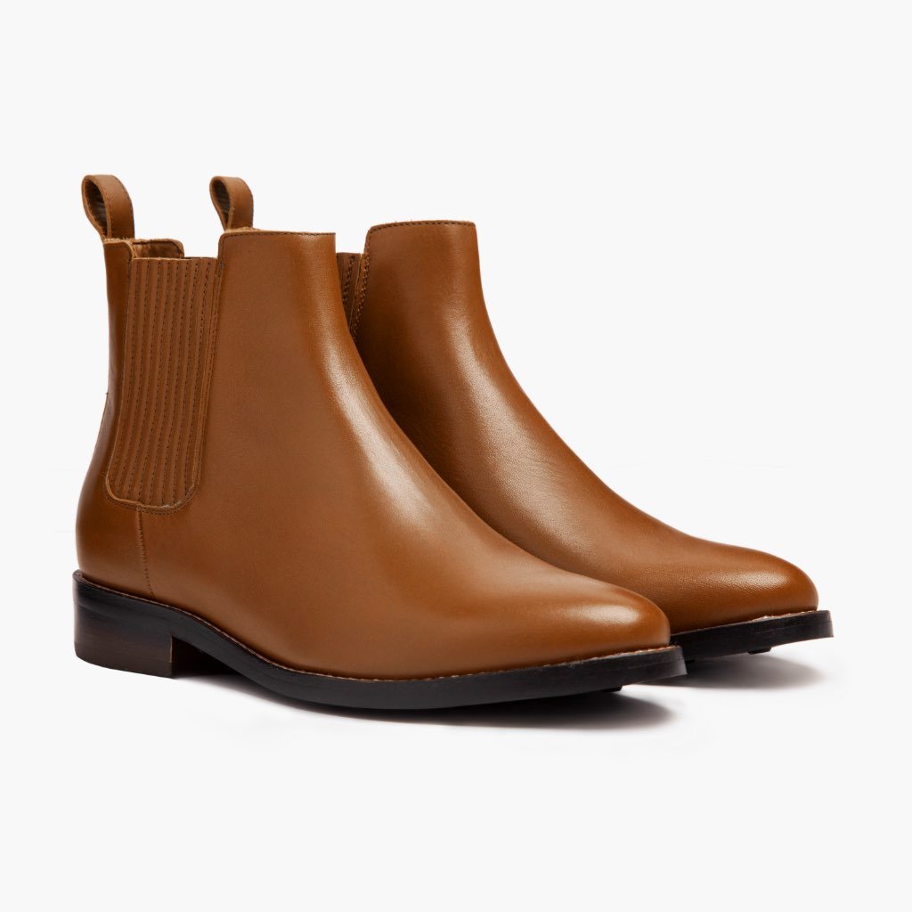 Thursday Dreamer Leather Women's Chelsea Boots Brown | AU229KOR