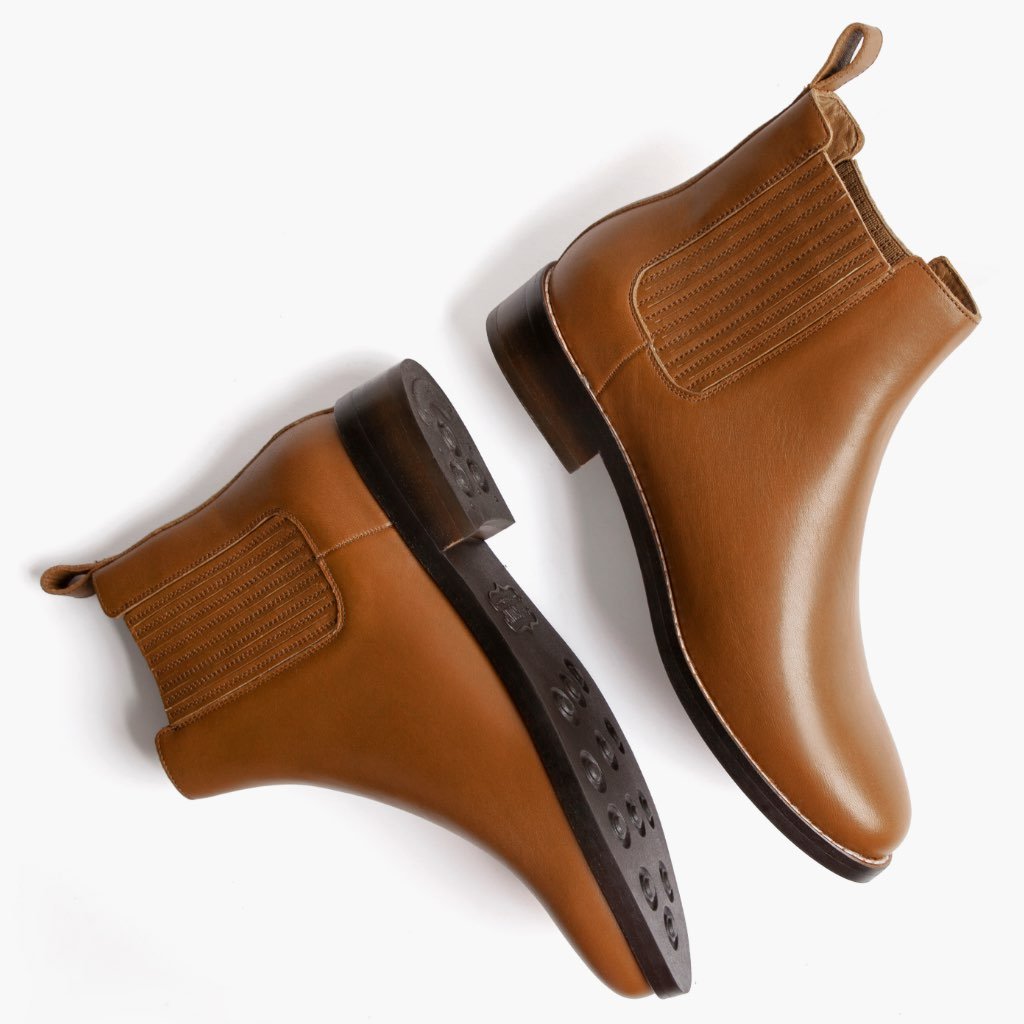 Thursday Dreamer Leather Women's Chelsea Boots Brown | AU229KOR