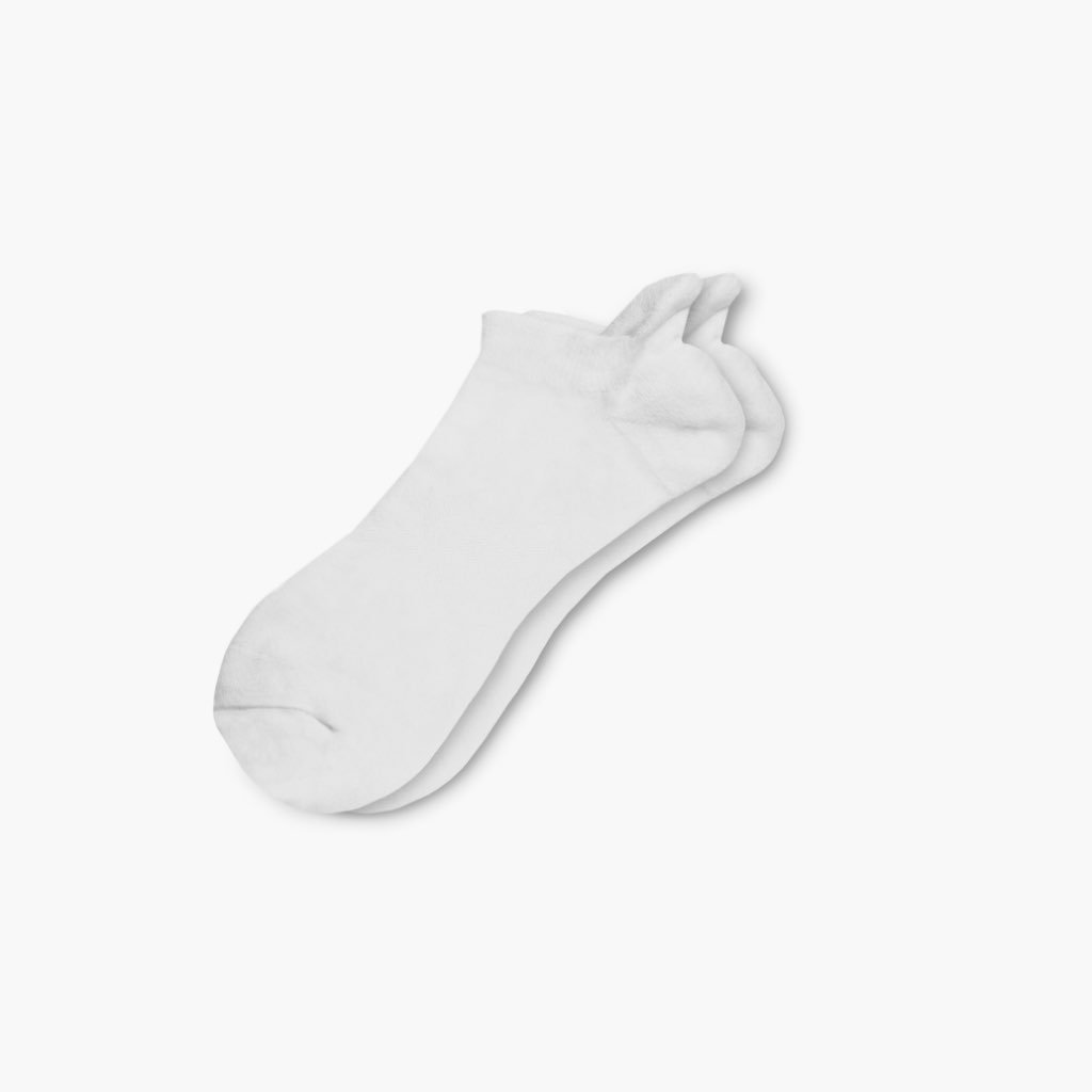 Thursday Eco-Friendly Ankle Cotton Men\'s Socks White | AU279ZUT