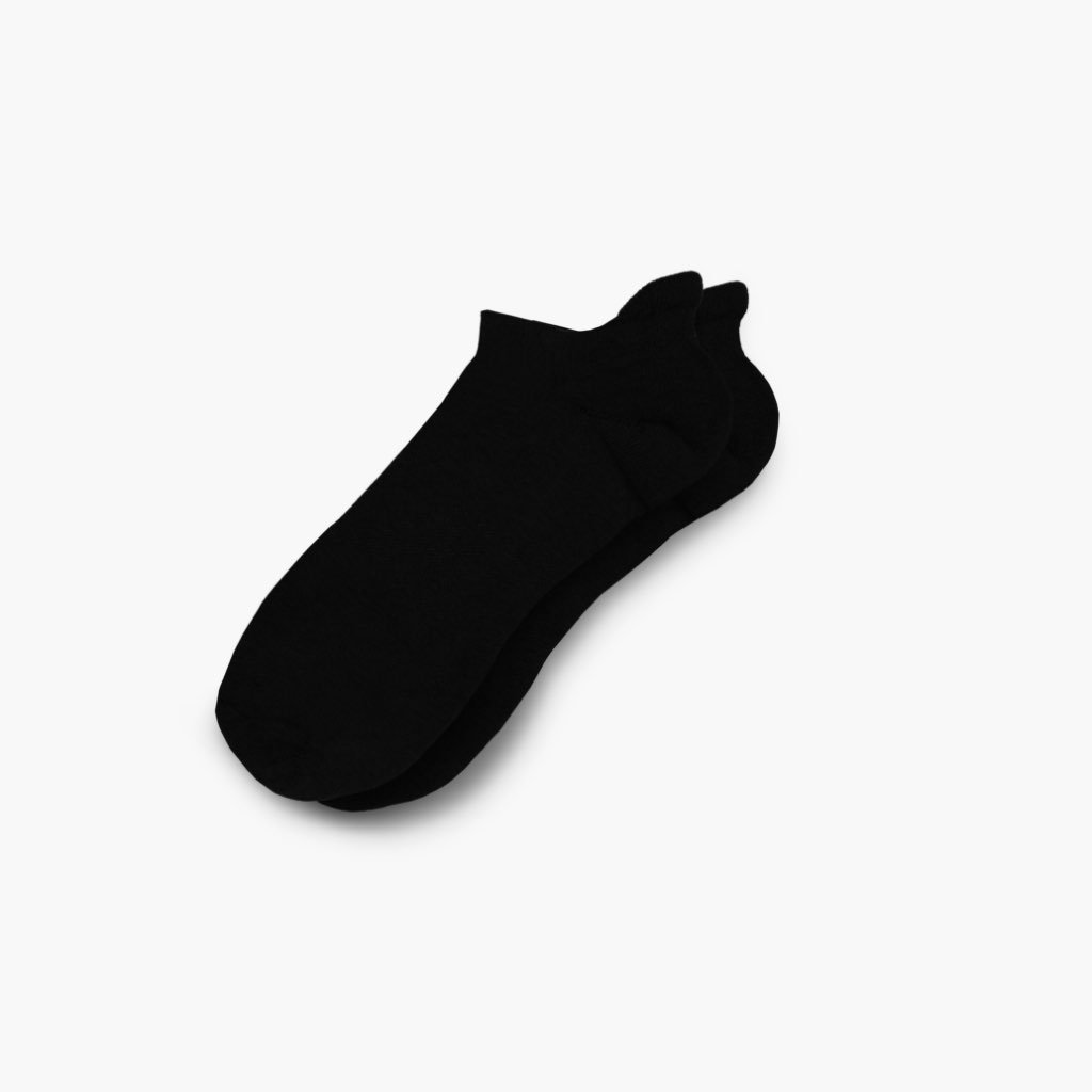 Thursday Eco-Friendly Ankle Cotton Men\'s Socks Black | AU281KOR