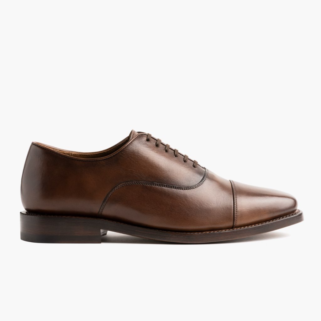 Thursday Executive Leather Rugged & Resilient Men's Dress Shoes Coffee | AU349WNB