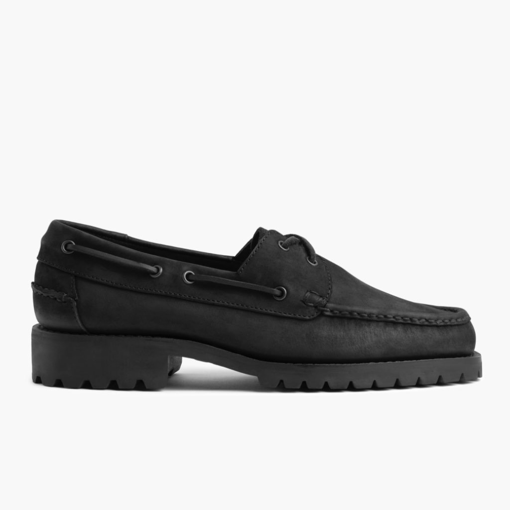 Thursday Handsewn Leather Men's Loafers Black | AU338DFM