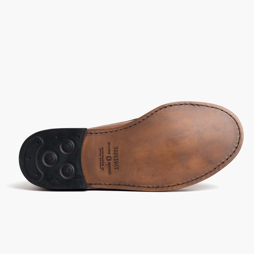 Thursday Handsewn Leather Men's Loafers Brown | AU339AUL