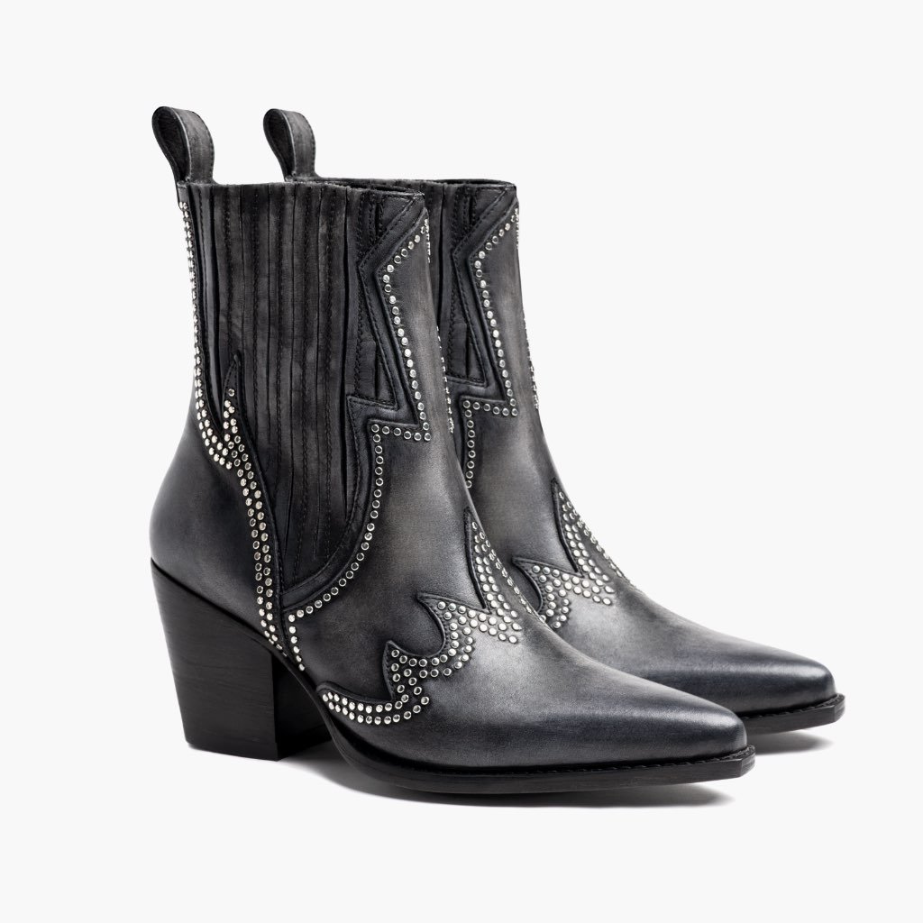 Thursday Icon Leather Women's Chelsea Boots Grey | AU218EBC