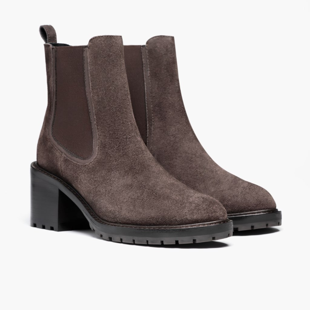 Thursday Knockout Suede Women's Chelsea Boots Grey | AU212OKI