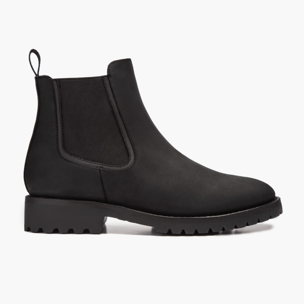 Thursday Legend Leather Men's Chelsea Boots Black | AU84UZG