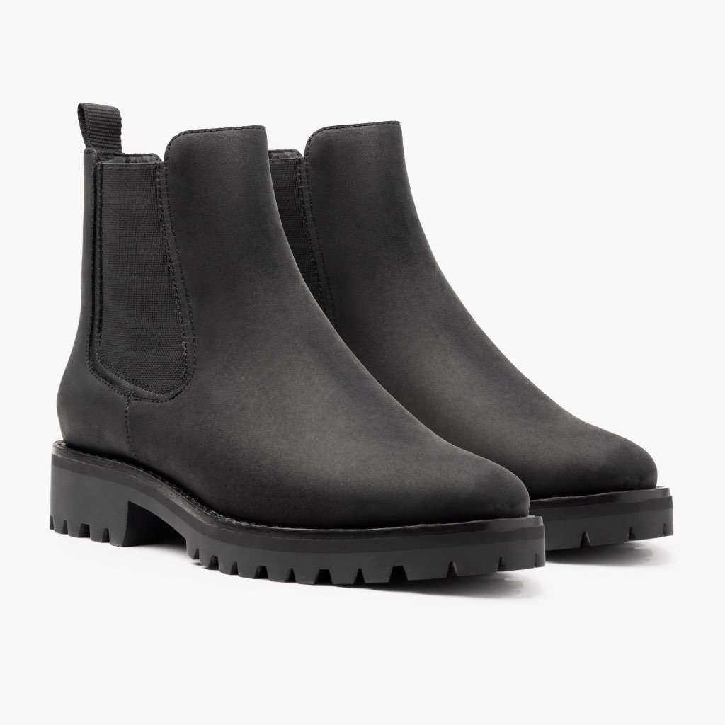 Thursday Legend Leather Women's Chelsea Boots Black | AU209AUL