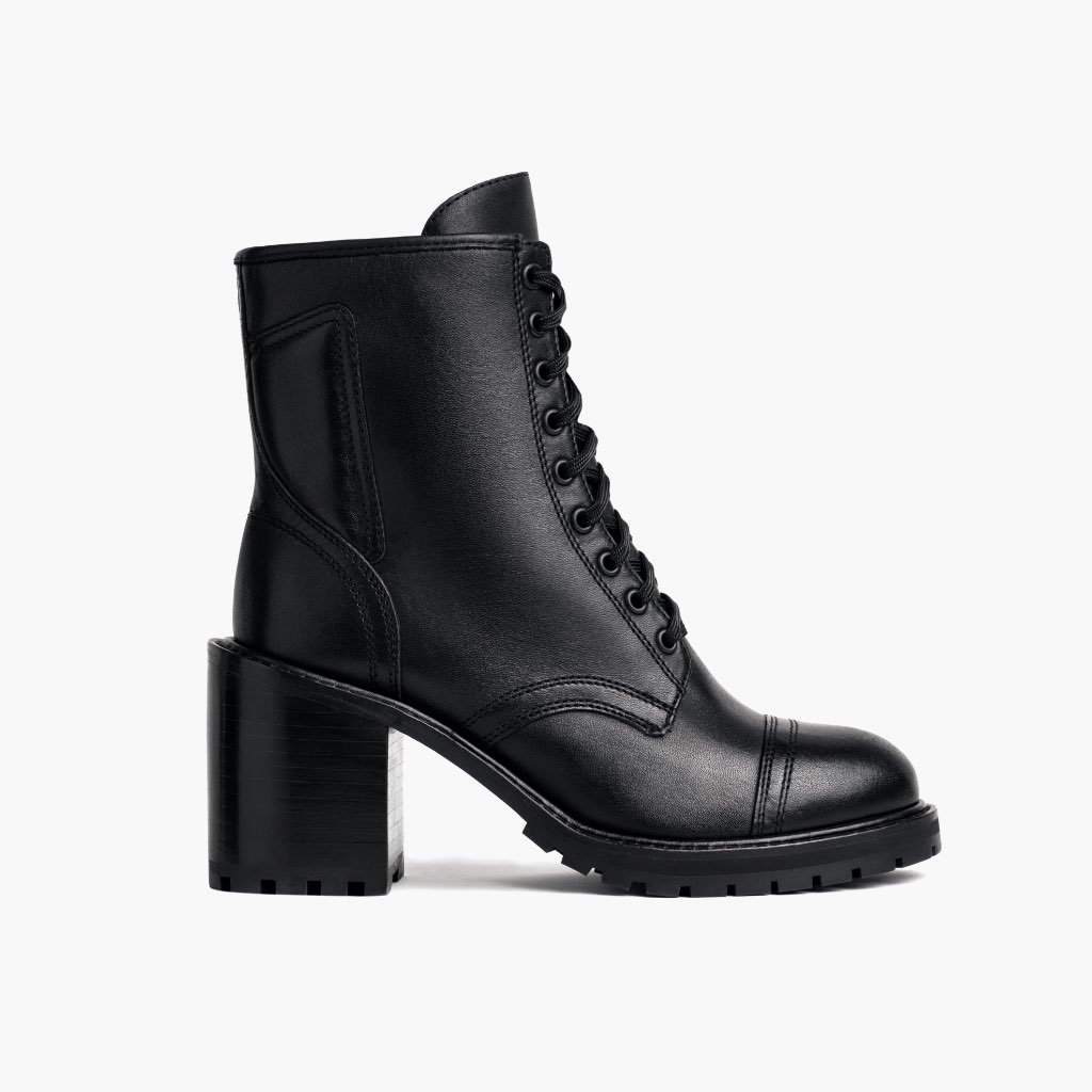 Thursday Rebel Leather Women's Boots Black | AU131AUL