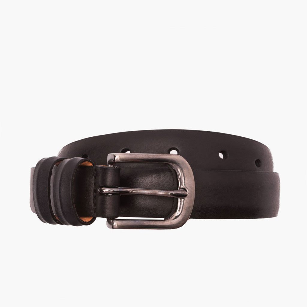 Thursday Refined Leather Men\'s Belts Black | AU286DFM