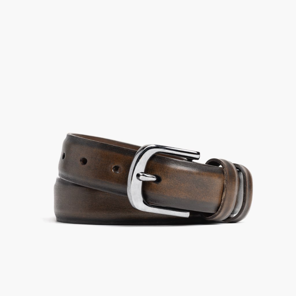 Thursday Refined Leather Men\'s Belts Black / Coffee | AU288AHK