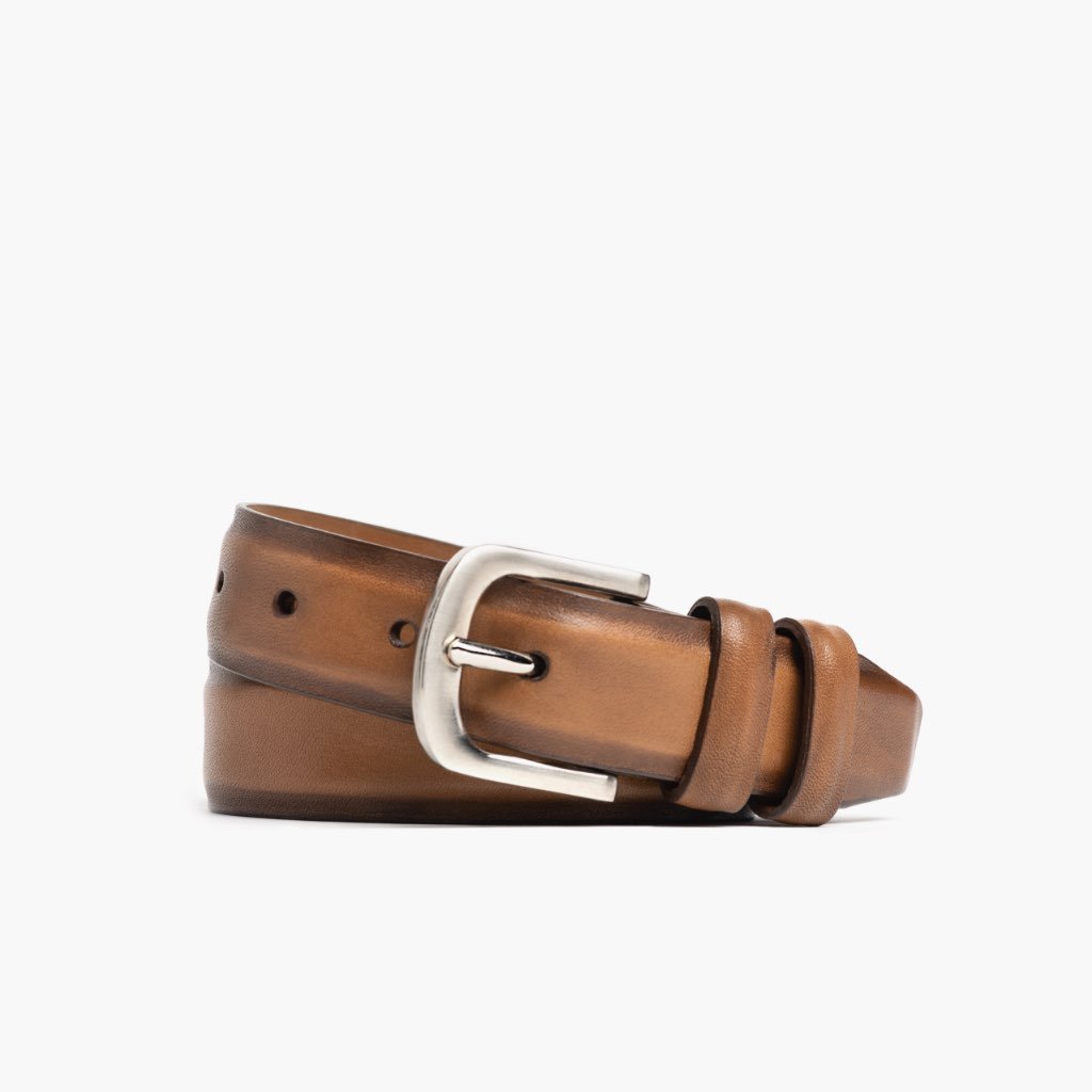 Thursday Refined Leather Men\'s Belts Coffee | AU287AUL