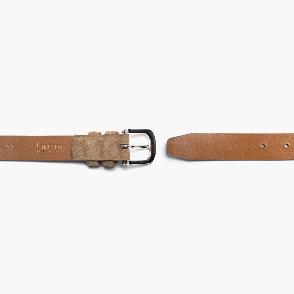 Thursday Refined Suede Men's Belts Brown | AU285FDN