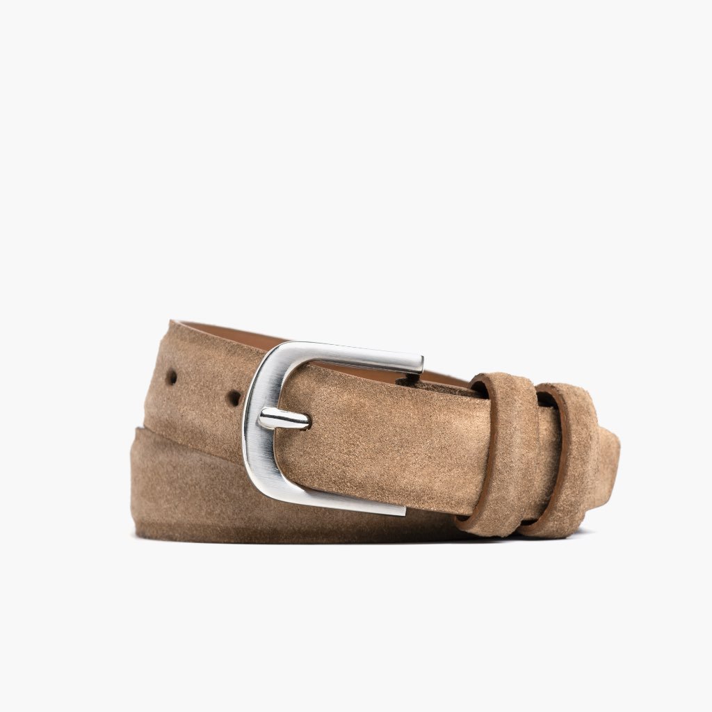 Thursday Refined Suede Men\'s Belts Brown | AU285FDN