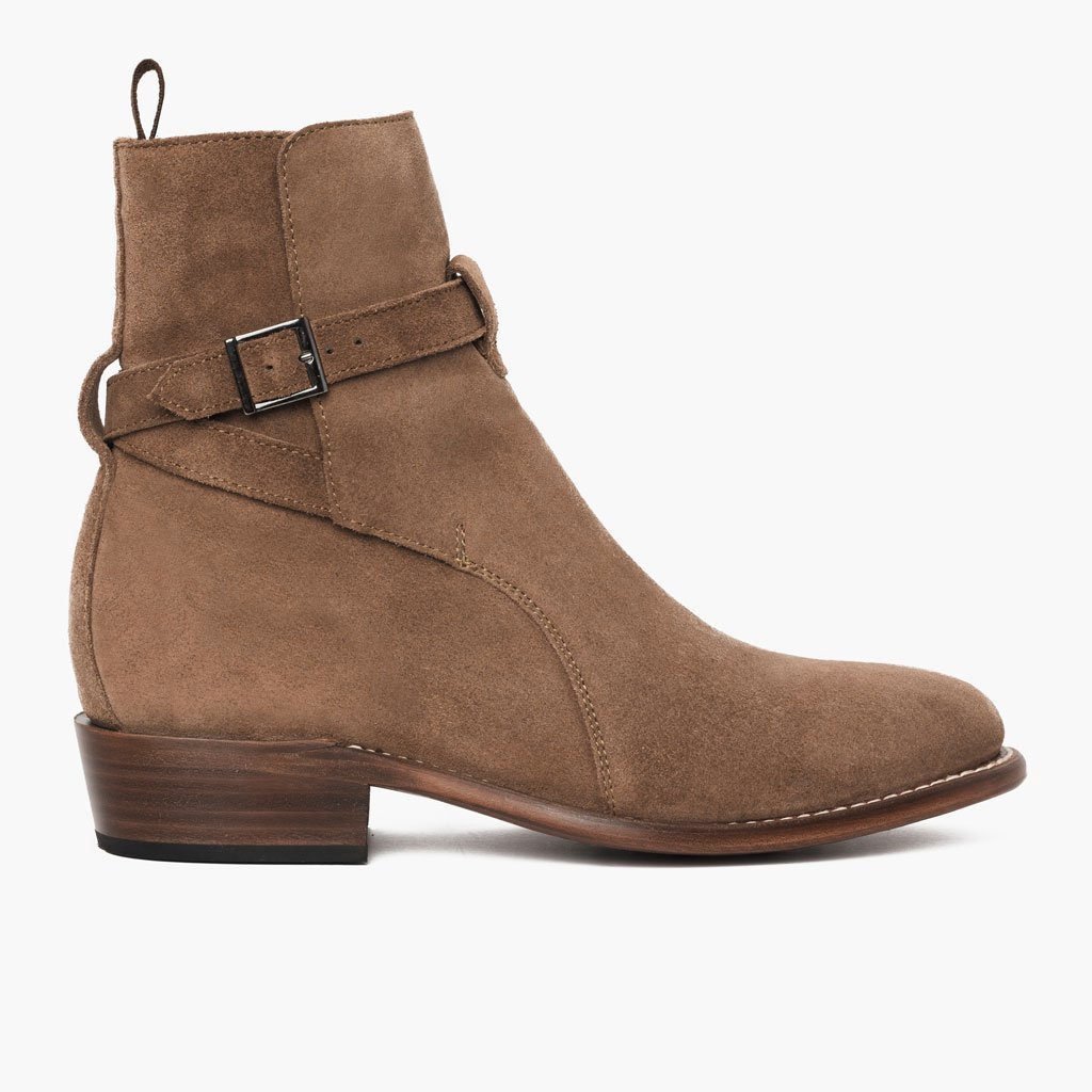 Thursday Rogue Suede Men's Chelsea Boots Brown | AU80AHK