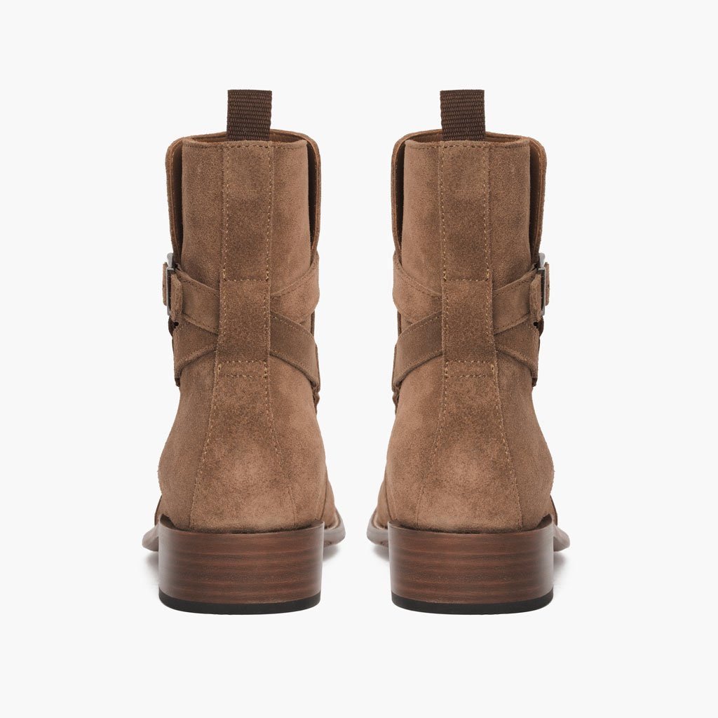 Thursday Rogue Suede Men's Chelsea Boots Brown | AU80AHK