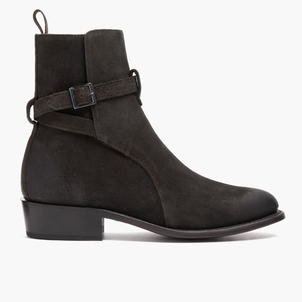 Thursday Rogue Suede Men's Chelsea Boots Black | AU82OKI