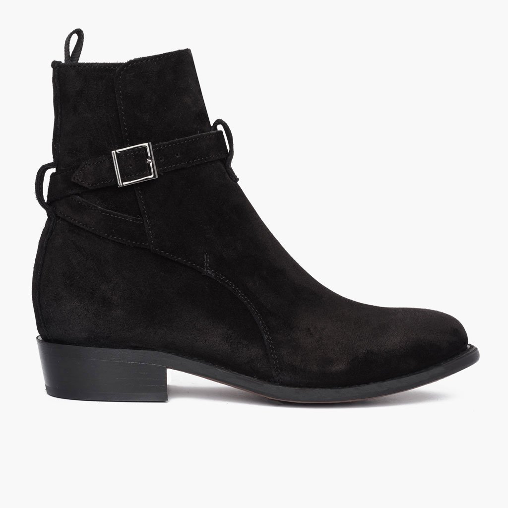 Thursday Rogue Suede Rugged & Resilient Men's Chelsea Boots Black | AU79AUL