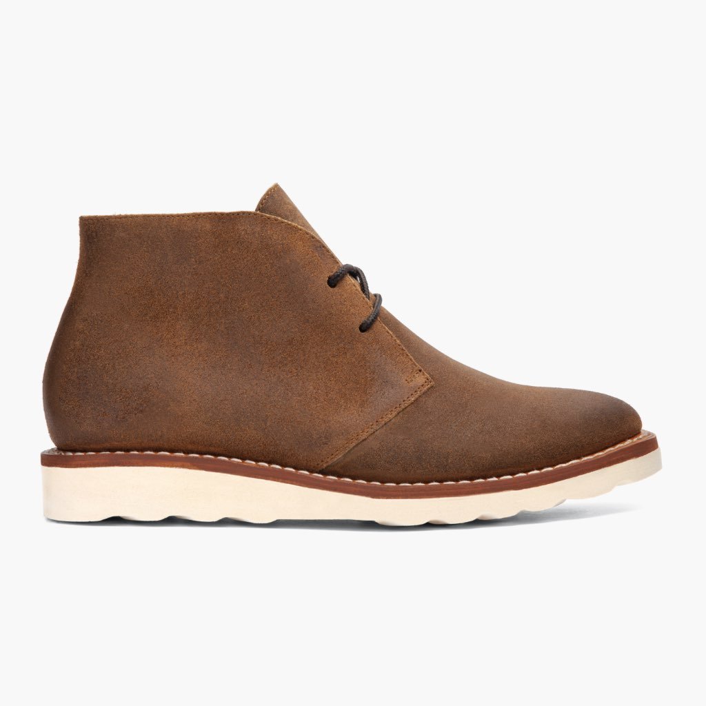 Thursday Scout Nubuck Men's Lace Up Boots Coffee | AU394OKI