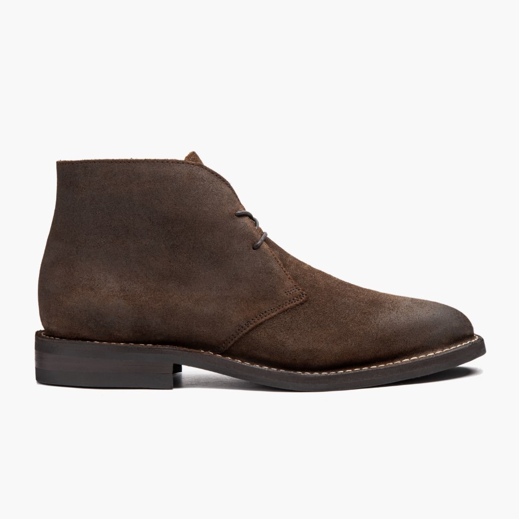 Thursday Scout Suede Men's Chukka Boots Coffee | AU61RVD