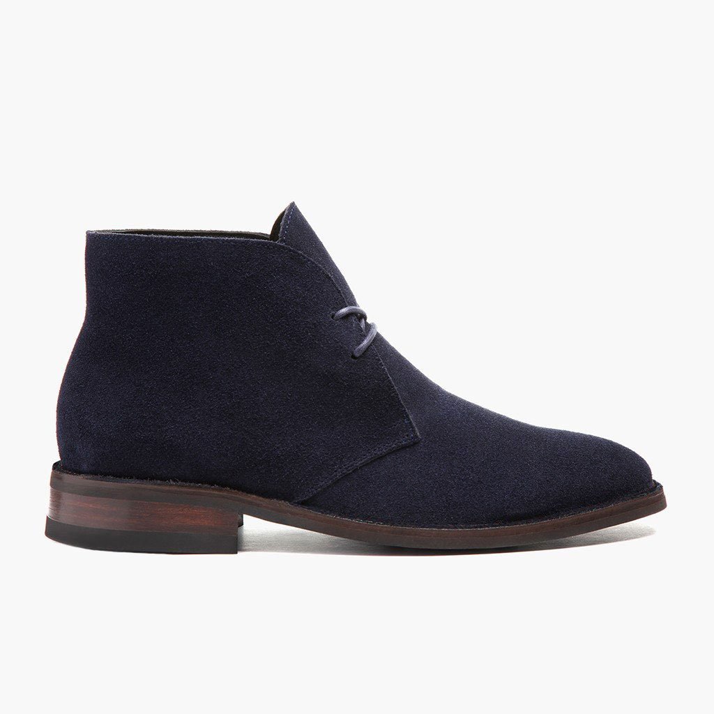 Thursday Scout Suede Men's Lace Up Boots Blue | AU390DFM61