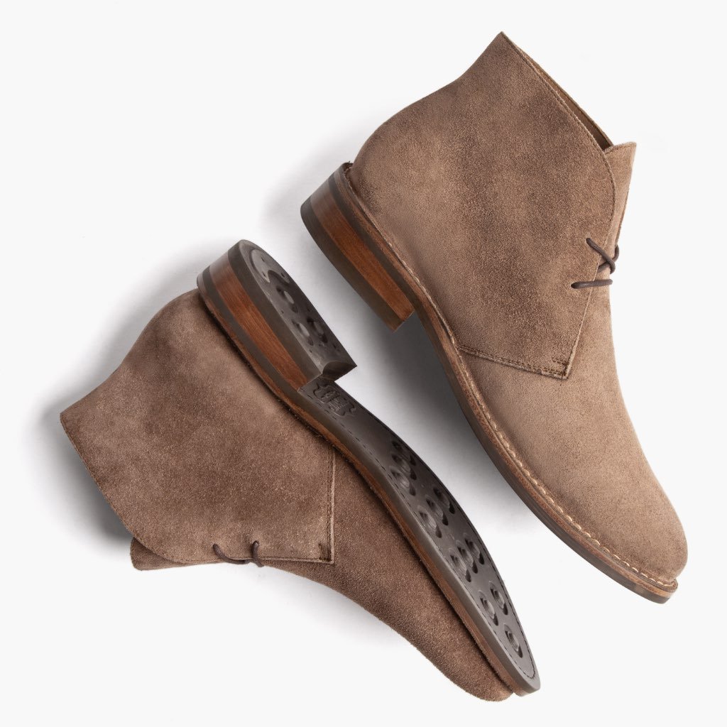 Thursday Scout Suede Rugged & Resilient Men's Chukka Boots Brown | AU59YXF