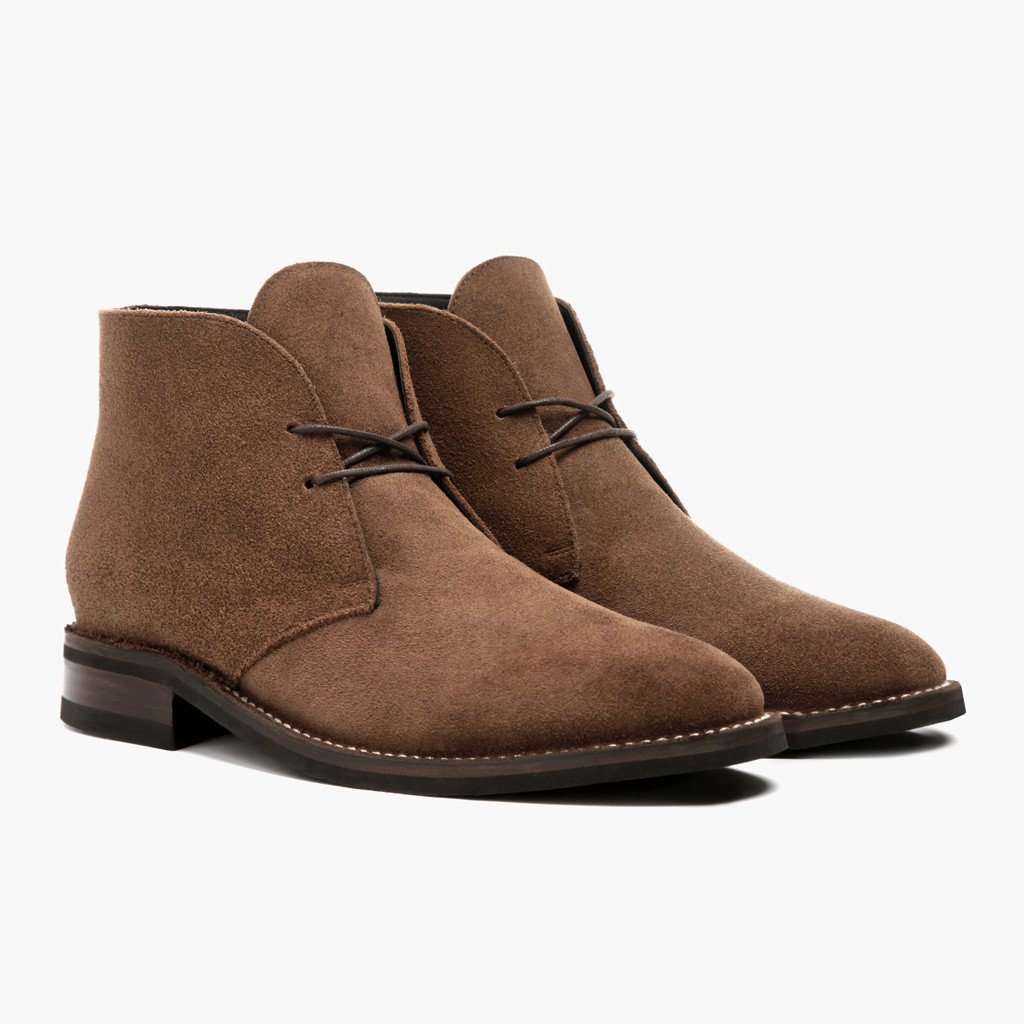 Thursday Scout Suede Rugged & Resilient Men\'s Chukka Boots Coffee | AU5ILH