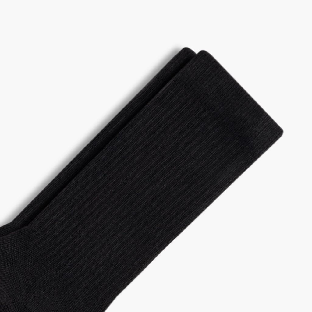 Thursday Sodello Classic Crew Cotton Men's Socks Black | AU265ILH