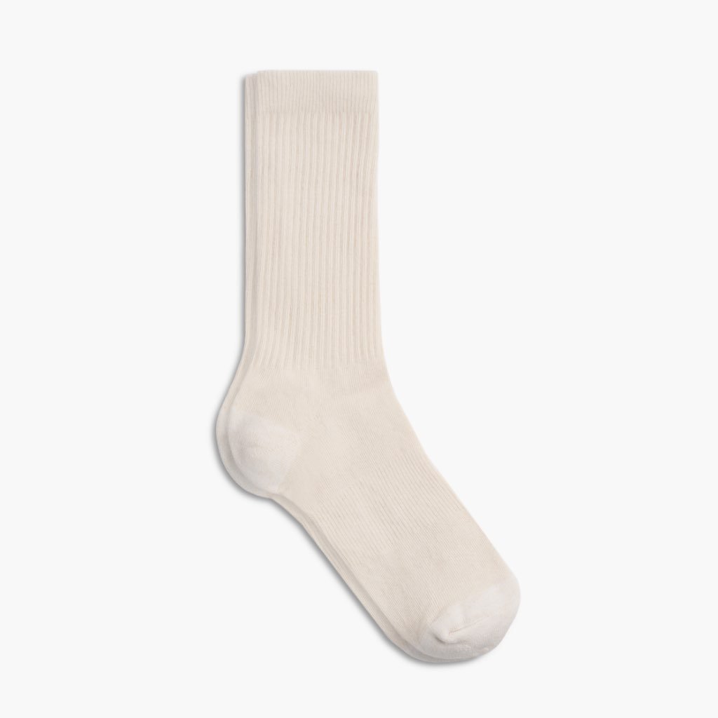 Thursday Sodello Classic Crew Cotton Men\'s Socks White | AU267YXF