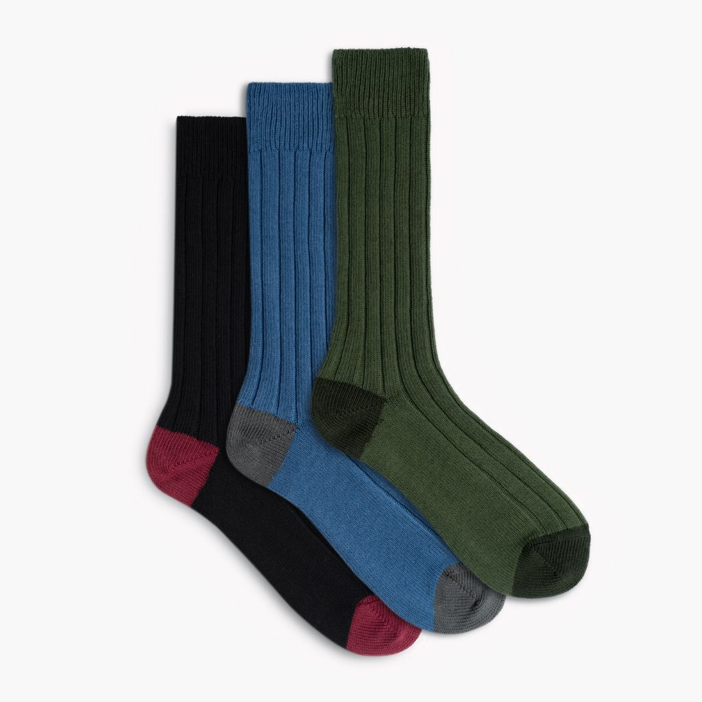 Thursday Sodello Legacy Cotton 3-Pack Men\'s Socks Multicolor | AU261AUL