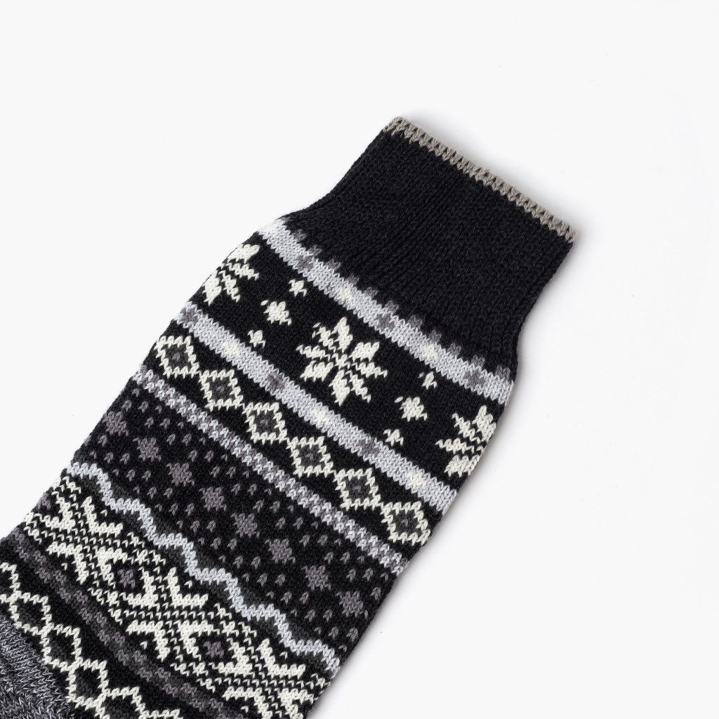 Thursday Sodello Norwegian Cotton Multicolor Women's Socks Black | AU104DFM