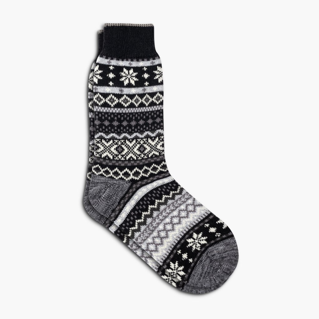 Thursday Sodello Norwegian Cotton Multicolor Women\'s Socks Black | AU104DFM