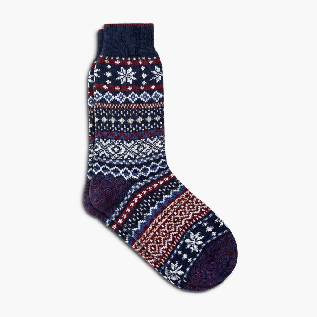 Thursday Sodello Norwegian Cotton Multicolor Women\'s Socks Blue | AU106AHK