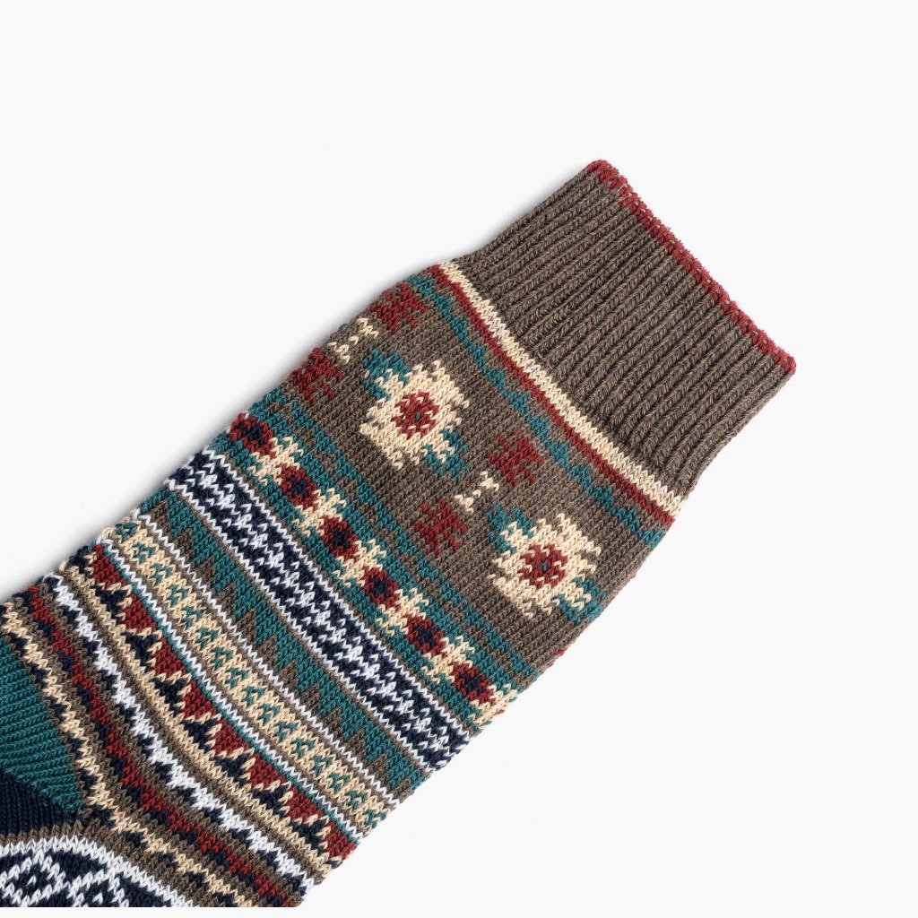 Thursday Sodello Southern Sun Cotton Multicolor Women's Socks Green / Multicolor | AU100JPQ