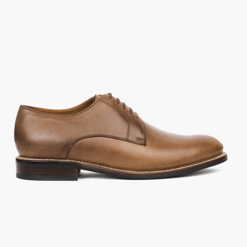 Thursday Statesman Leather Men's Dress Shoes Brown | AU33YXF