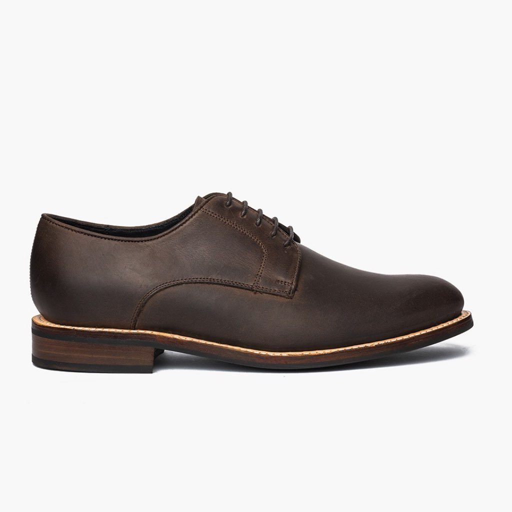 Thursday Statesman Leather Men's Dress Shoes Coffee | AU340AHK